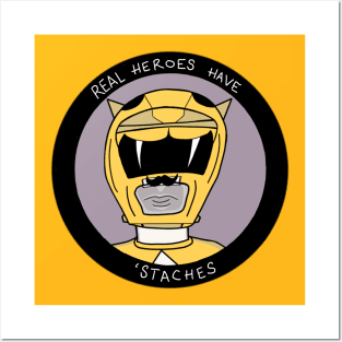 Movember Yellow Ranger Posters and Art